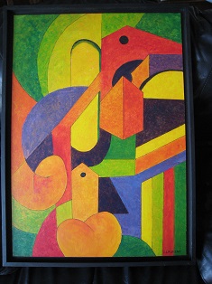 peinture de Josette Bude Laurent